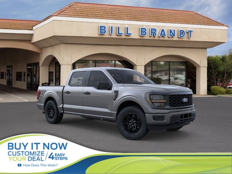 Carbonized Gray Metallic 2026 Ford F-150 STX 4dr SuperCrew 4WD Pickup Truck Four-Wheel Drive Automatic