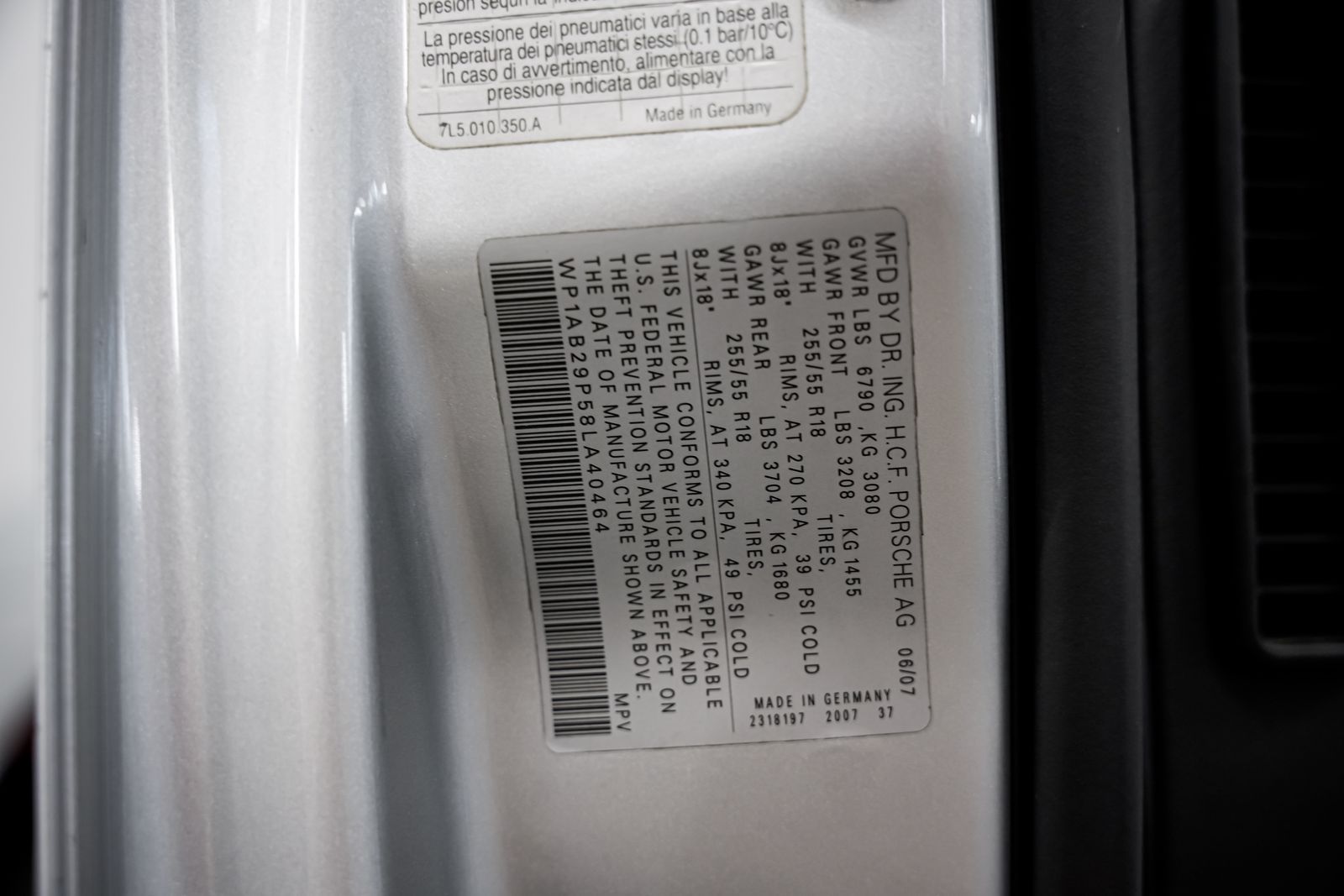 2008 Porsche Cayenne S — photo 48