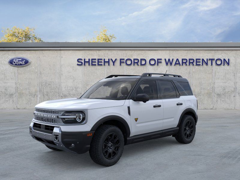 New 2026 Space White Metallic Ford Badlands image 2