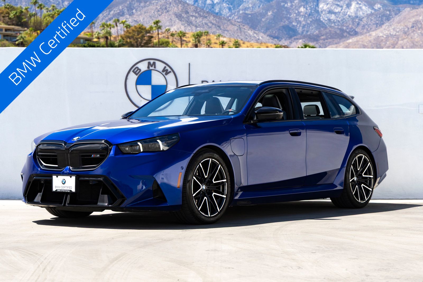 Marina Bay Blue Metallic 2025 BMW M5 Wagon All-Wheel Drive 8-Speed Automatic