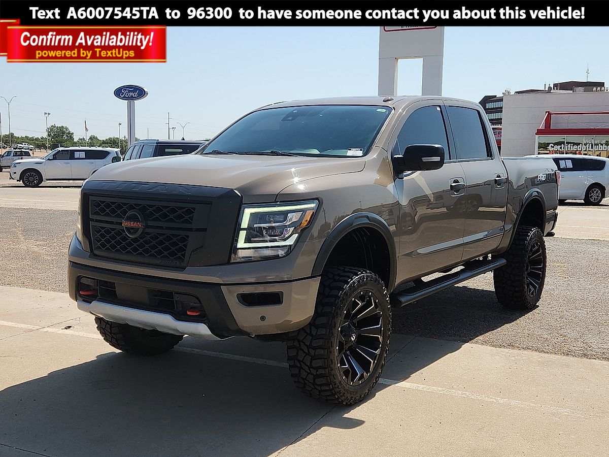 Baja Storm 2021 Nissan Titan Pickup Truck Four-Wheel Drive 9-Speed Automatic