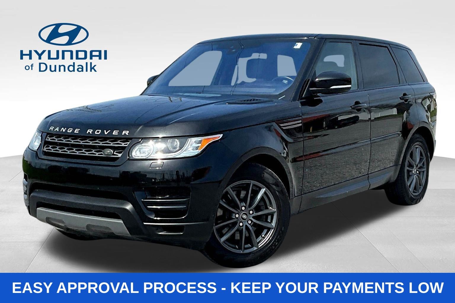 Black 2017 Land Rover Range Rover Sport V6 SE 4WD SUV / Crossover All-Wheel Drive 8-Speed Automatic