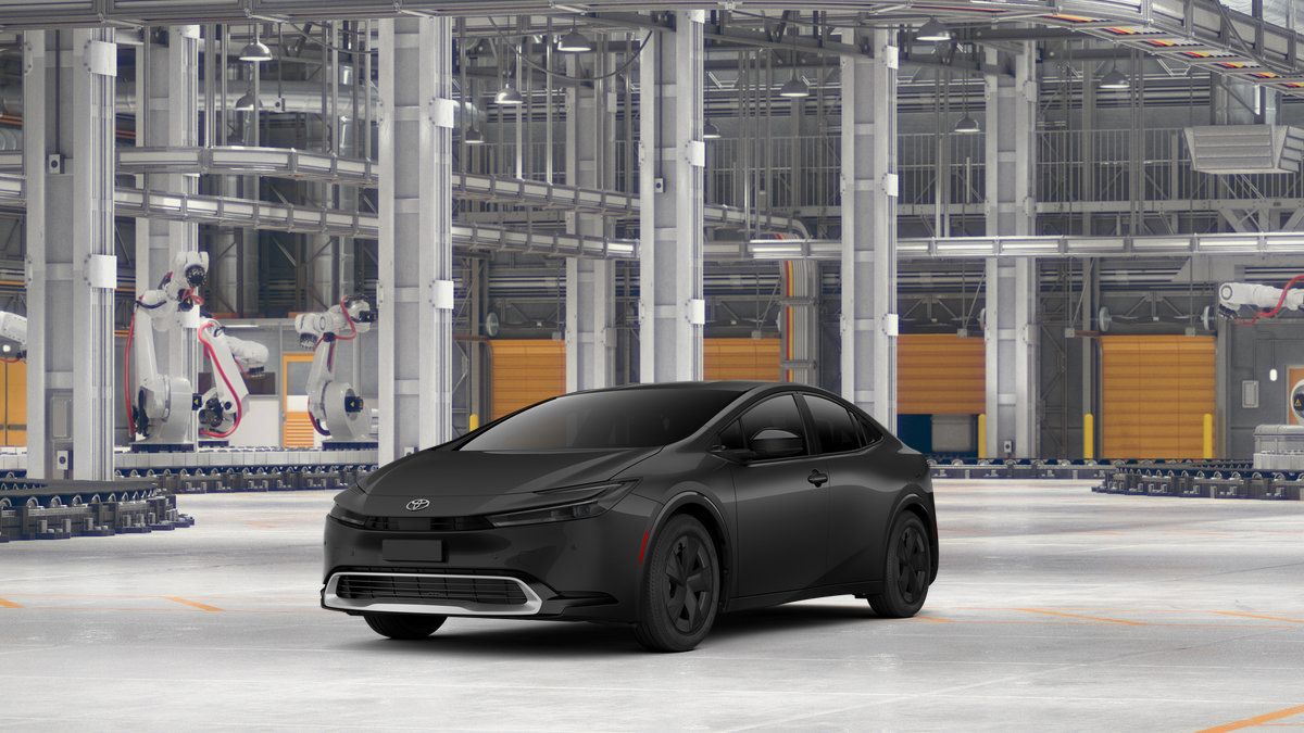 Midnight Black Metallic 2026 Toyota Prius Plug-In Hybrid Hatchback Front-Wheel Drive Continuously Variable Transmission