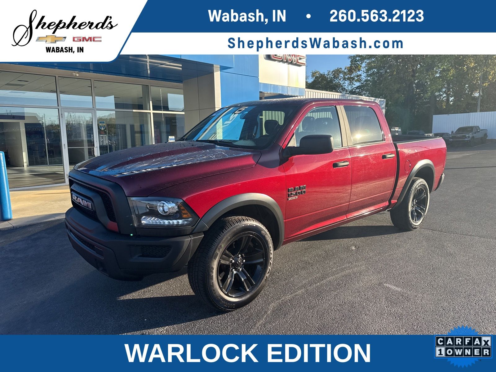 2024 RAM 1500 Classic Warlock Crew Cab 4WD