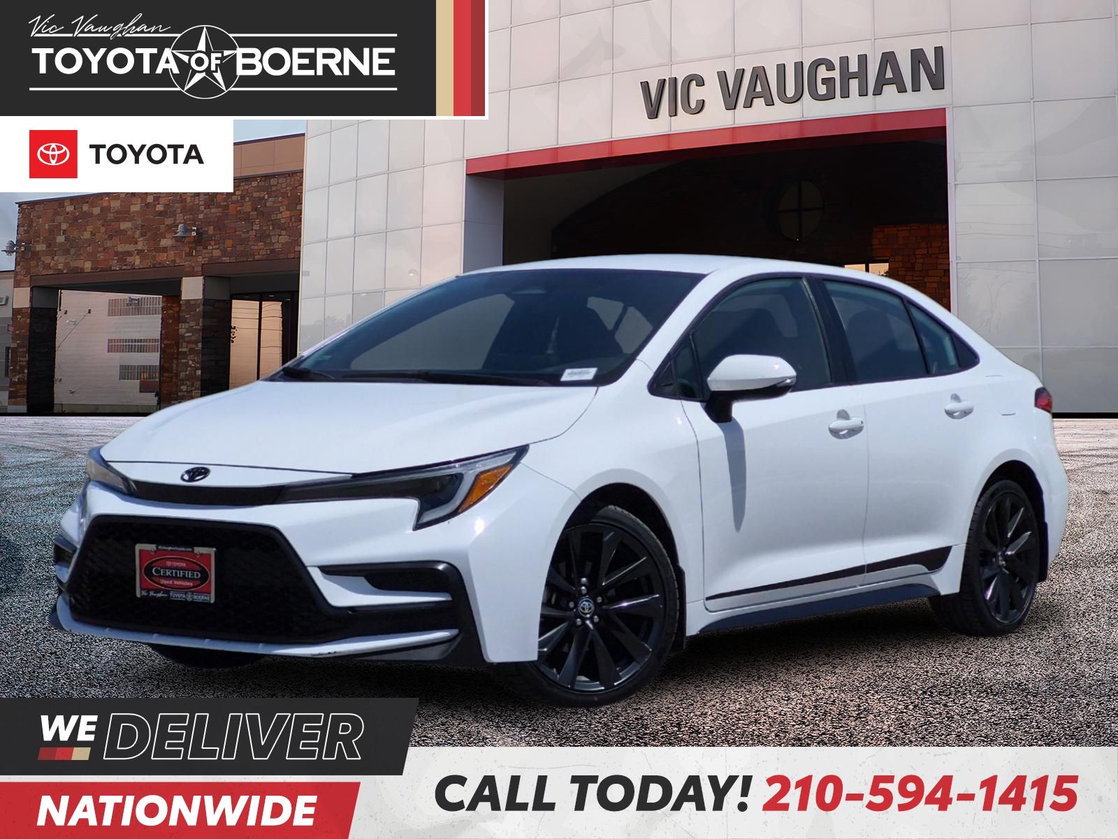 Ice 2025 Toyota Corolla Sedan Front-Wheel Drive Continuously Variable Transmission