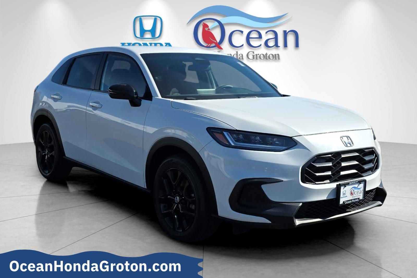 Lunar Silver Metallic 2024 Honda HR-V Sport AWD SUV / Crossover All-Wheel Drive Continuously Variable Transmission