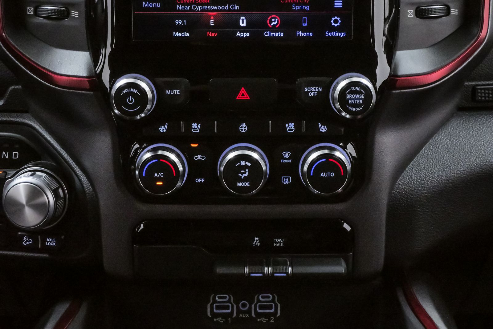 2019 Ram 1500 Rebel White at Emmons Autoplex