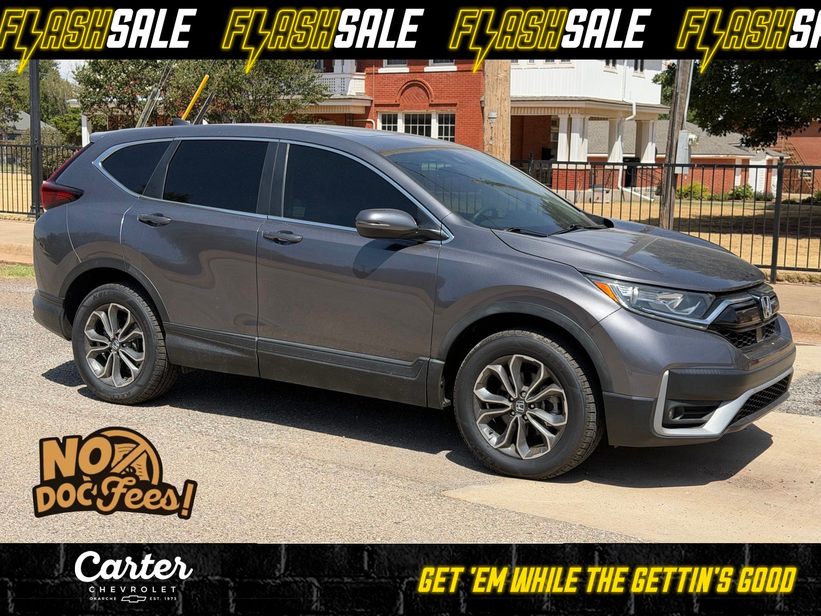 Gray 2021 Honda CR-V SUV / Crossover All-Wheel Drive Continuously Variable Transmission