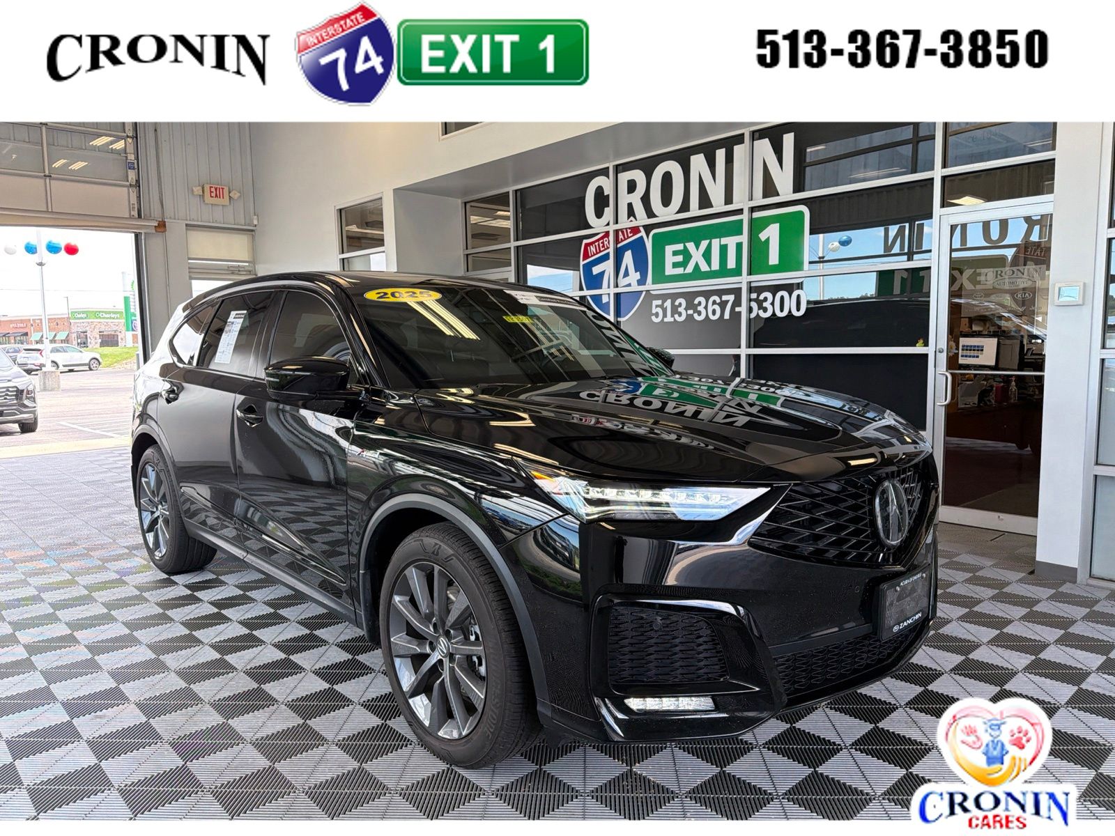 Majestic Black Pearl 2025 Acura MDX SUV / Crossover All-Wheel Drive Automatic