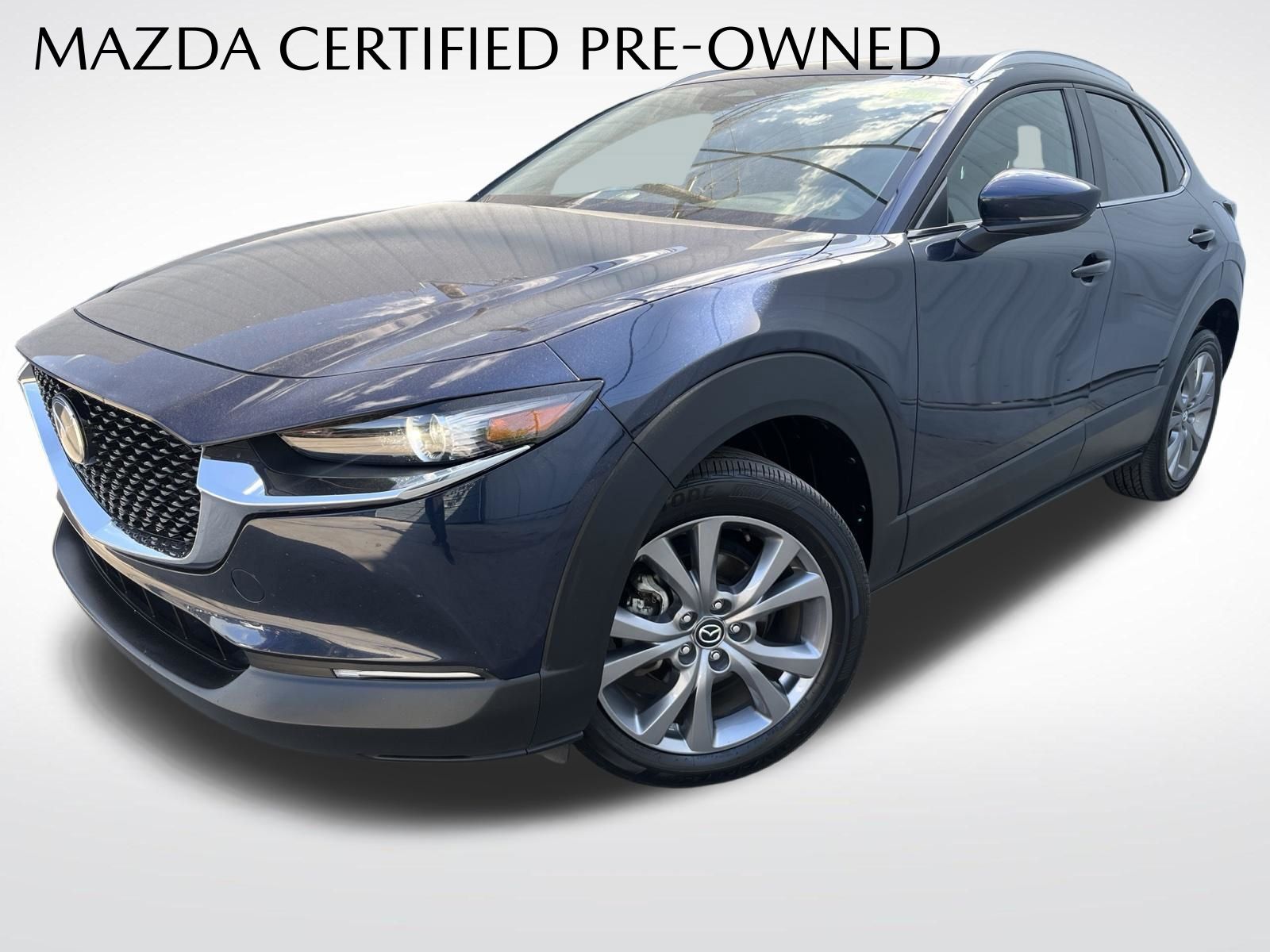 Deep Crystal Blue Mica 2025 Mazda CX-30 SUV / Crossover All-Wheel Drive 6-Speed Automatic