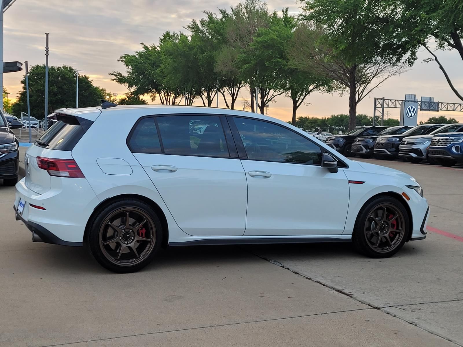 used 2024 Volkswagen Golf GTI car, priced at $27,990