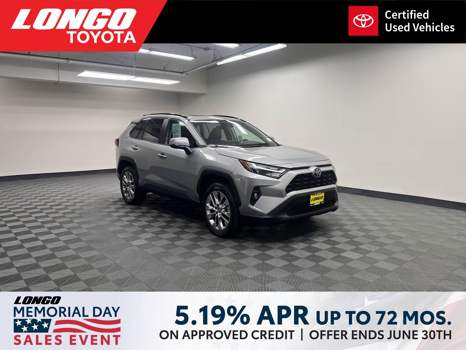 used 2025 Toyota RAV4 car, priced at $37,188