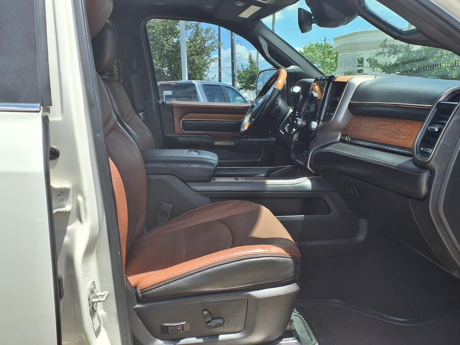 2019 Ram 2500 Laramie Longhorn White at Texan Dodge Chrysler Jeep Ram
