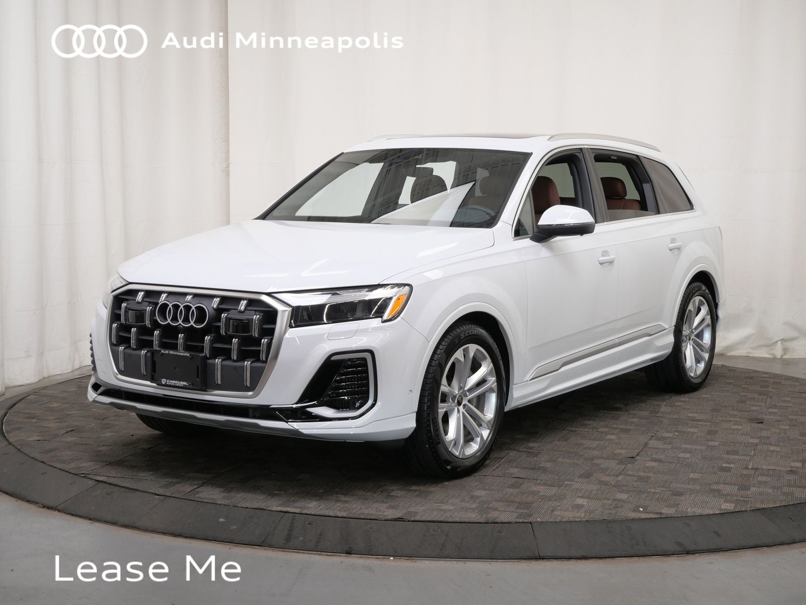 Glacier White 2026 Audi Q7 SUV / Crossover All-Wheel Drive 8-Speed Automatic