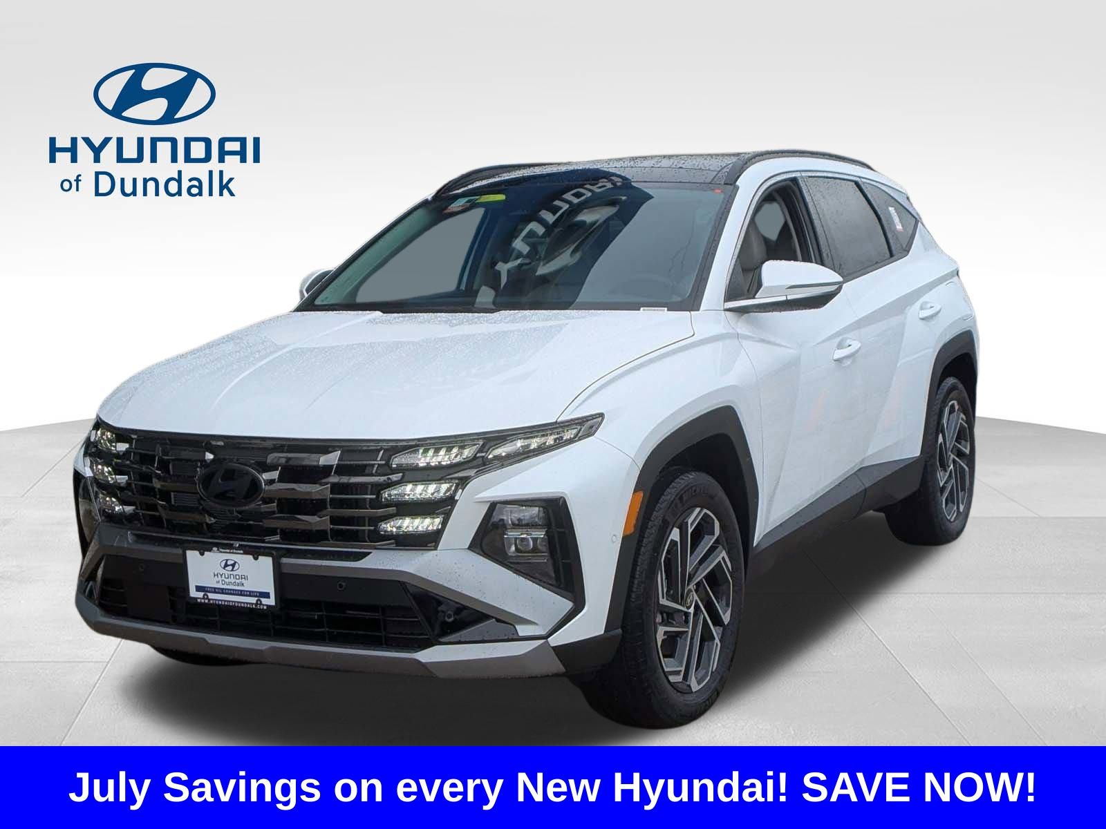Creamy White Pearl 2026 Hyundai Tucson Hybrid Plug-In SUV / Crossover All-Wheel Drive 6-Speed Automatic