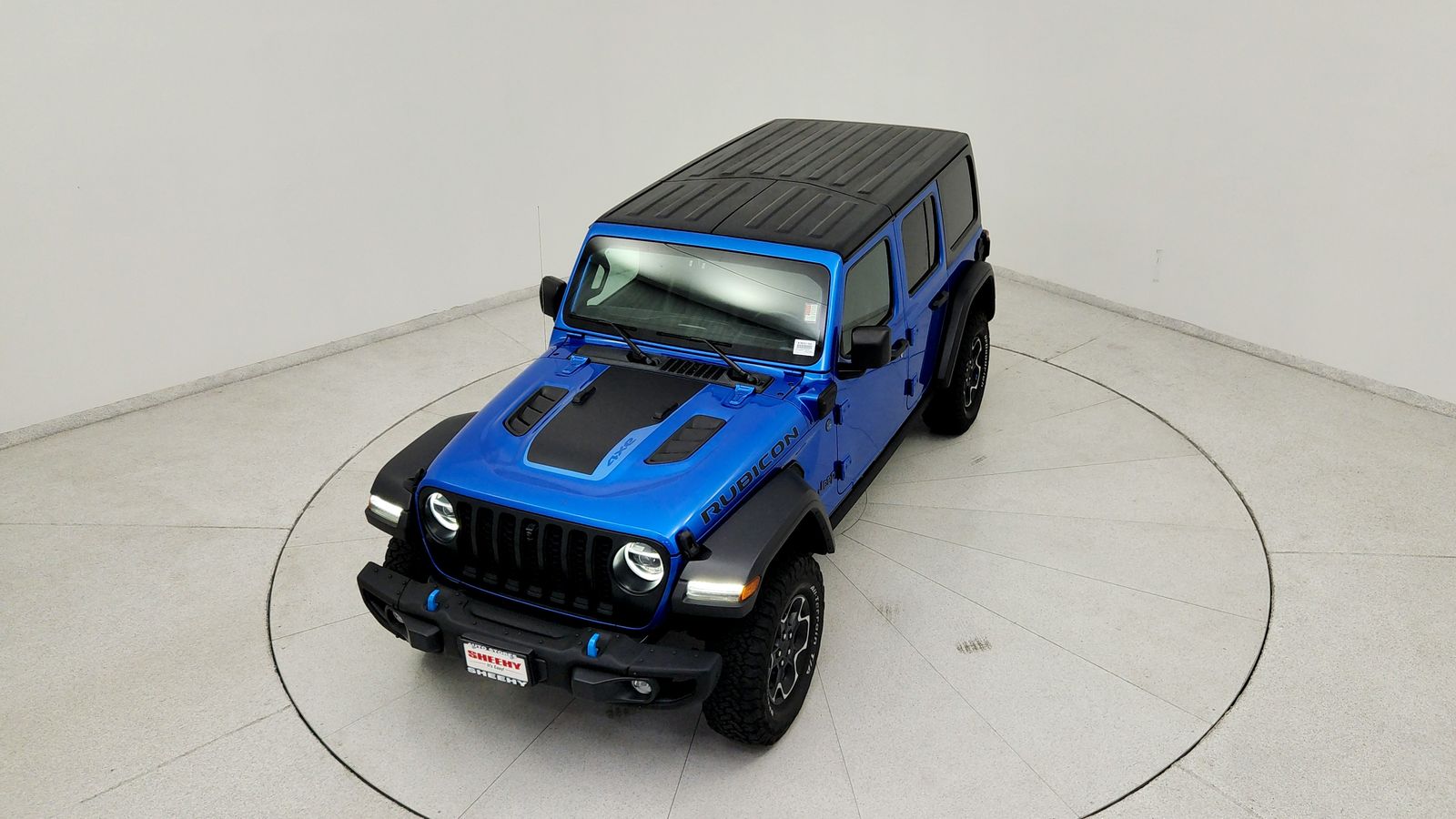 Used 2022 Blue Jeep Unlimited Rubicon 4xe image 16