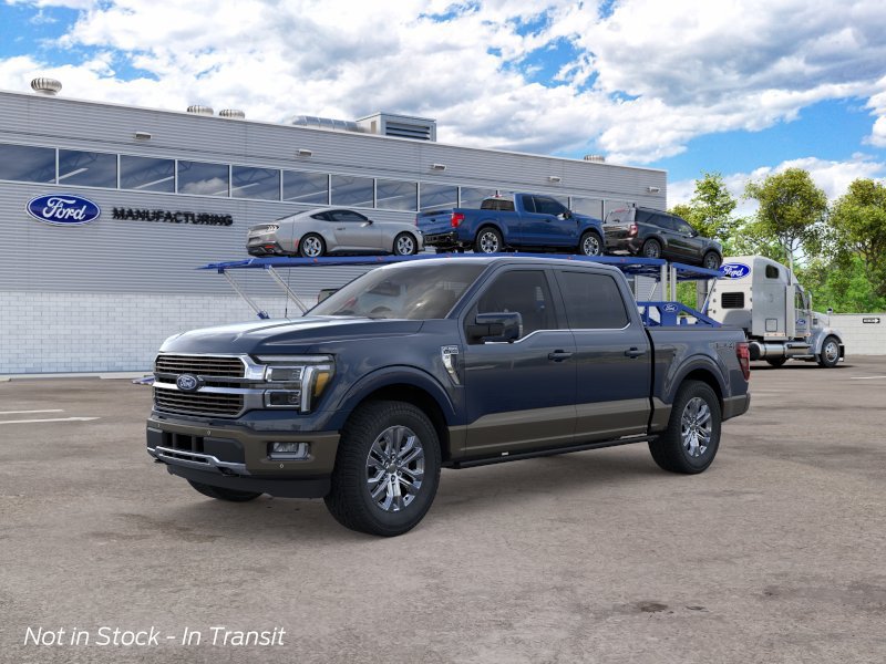 New 2026 Antimatter Blue Metallic Ford King Ranch image 3