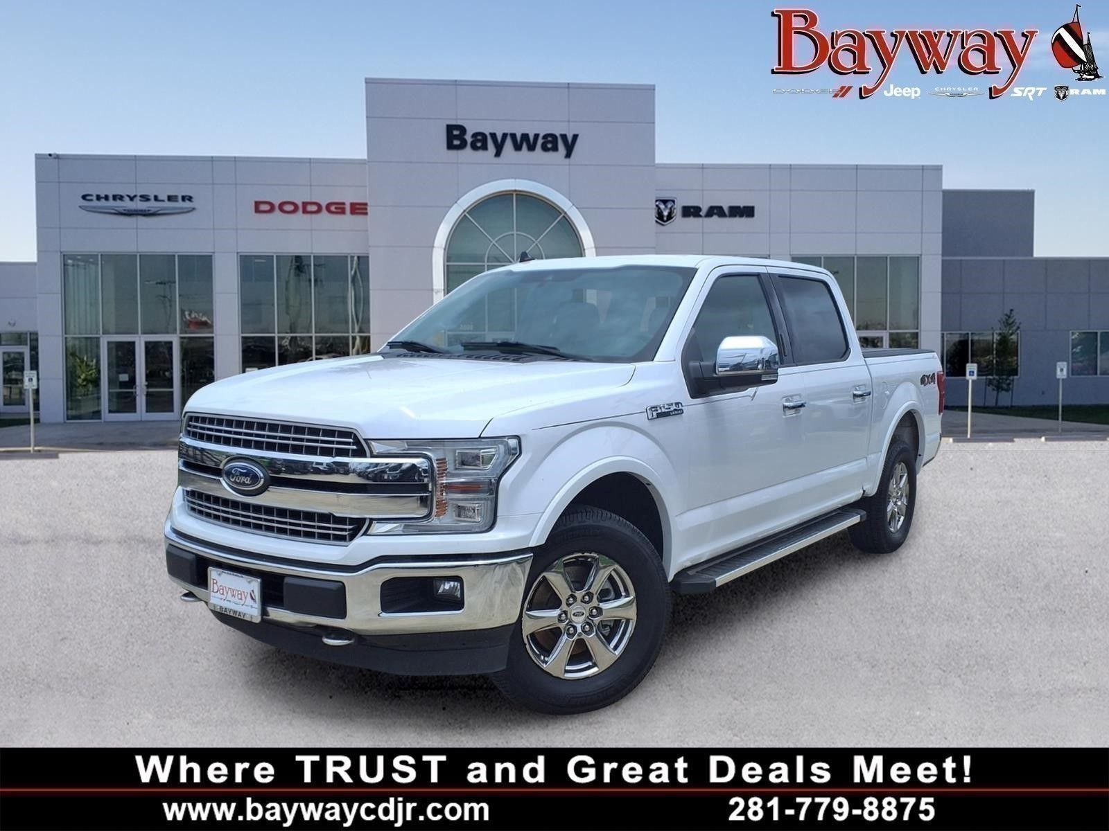 Oxford White 2020 Ford F-150 Pickup Truck Four-Wheel Drive Automatic