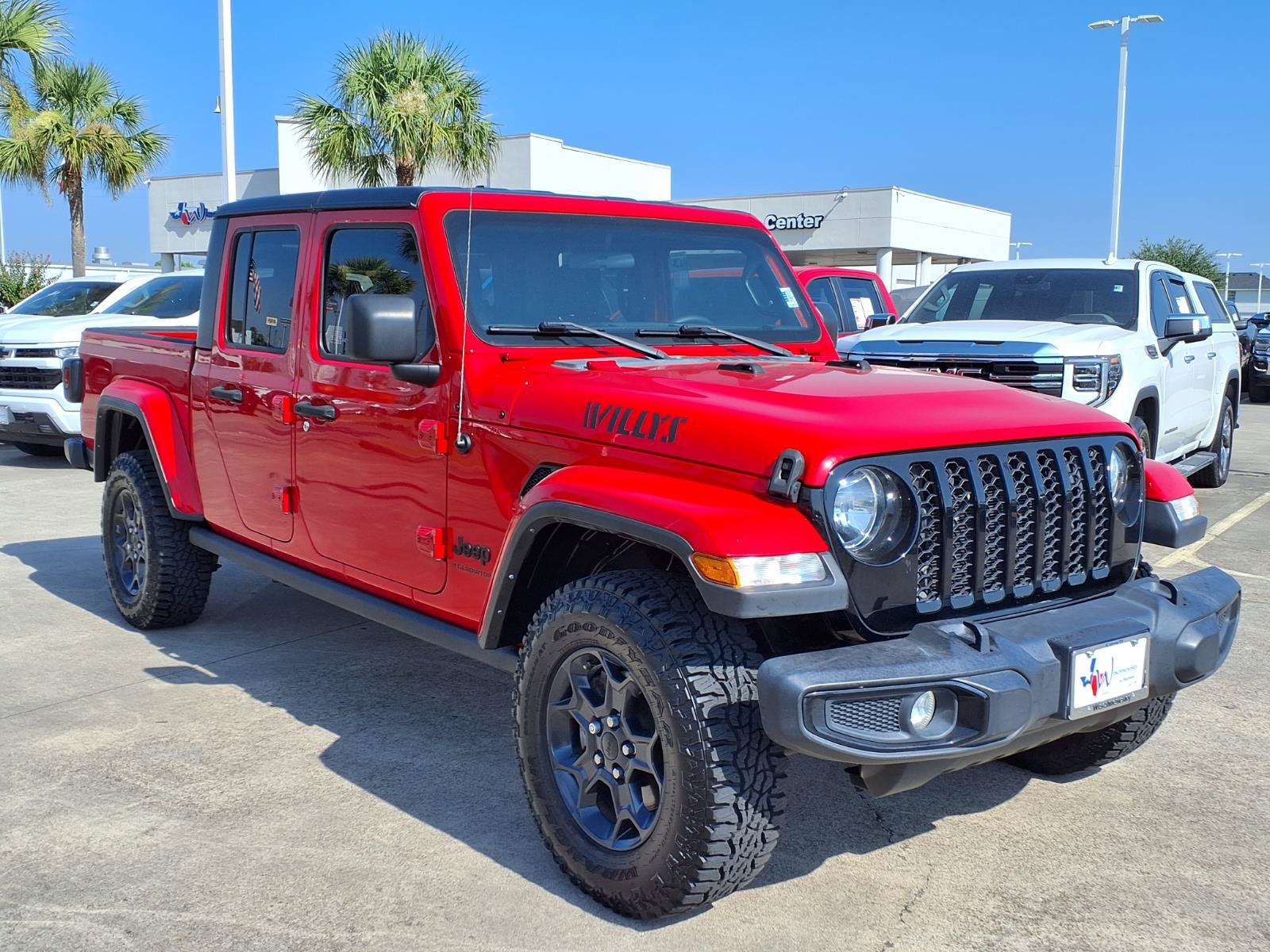 2023 Jeep Gladiator Willys Red at Bayway Chrysler Dodge Jeep Ram