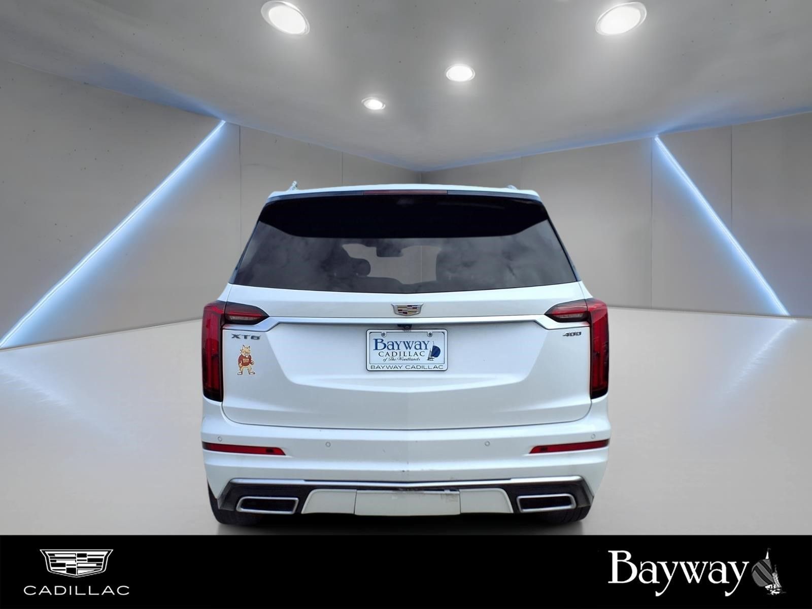 2023 Cadillac XT6 Premium Luxury White at Bayway Cadillac of The Woodlands