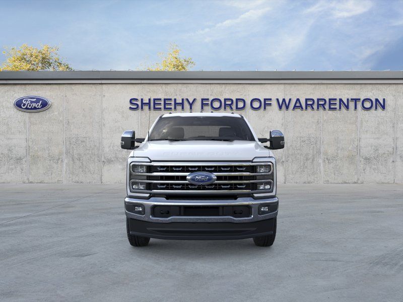 New 2026 Star White Metallic Tri-Coat Ford Lariat image 2
