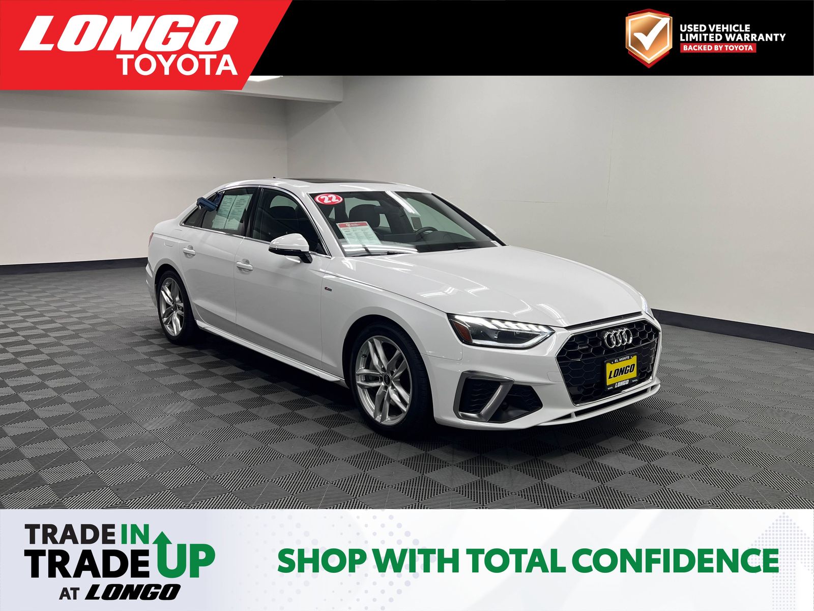 used 2022 Audi A4 car, priced at $28,788