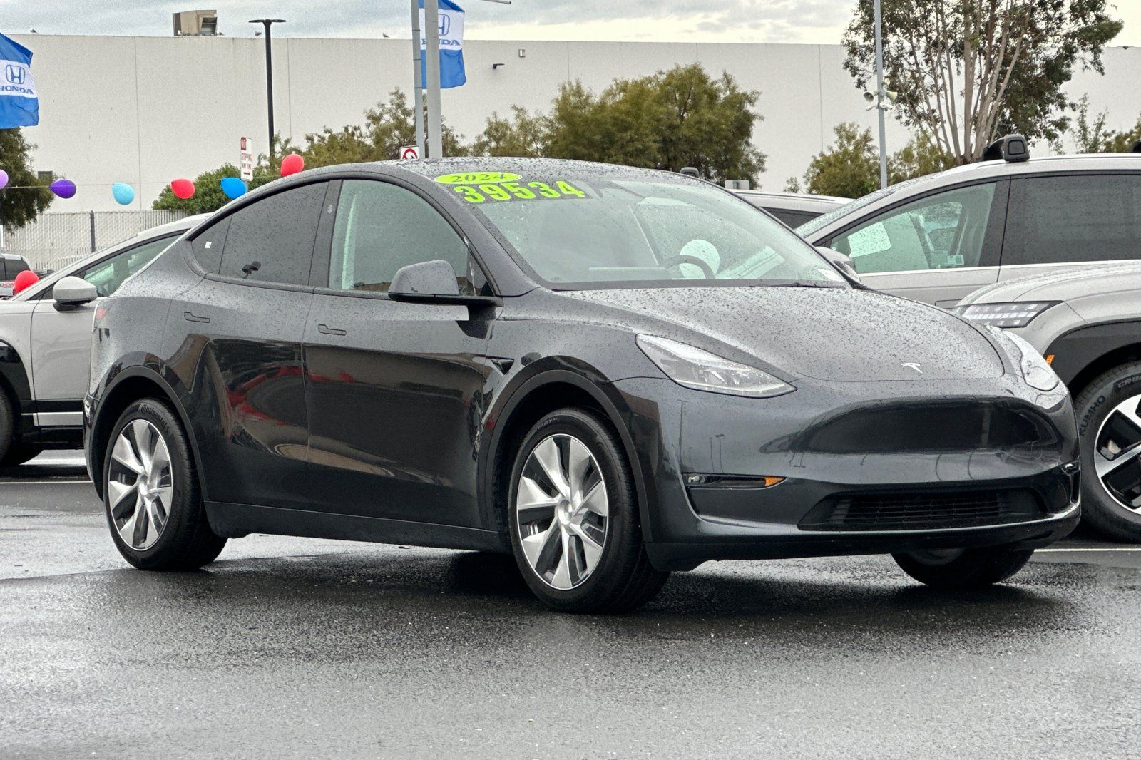 Stealth Gray 2024 Tesla Model Y Long Range AWD SUV / Crossover All-Wheel Drive 1-Speed Automatic