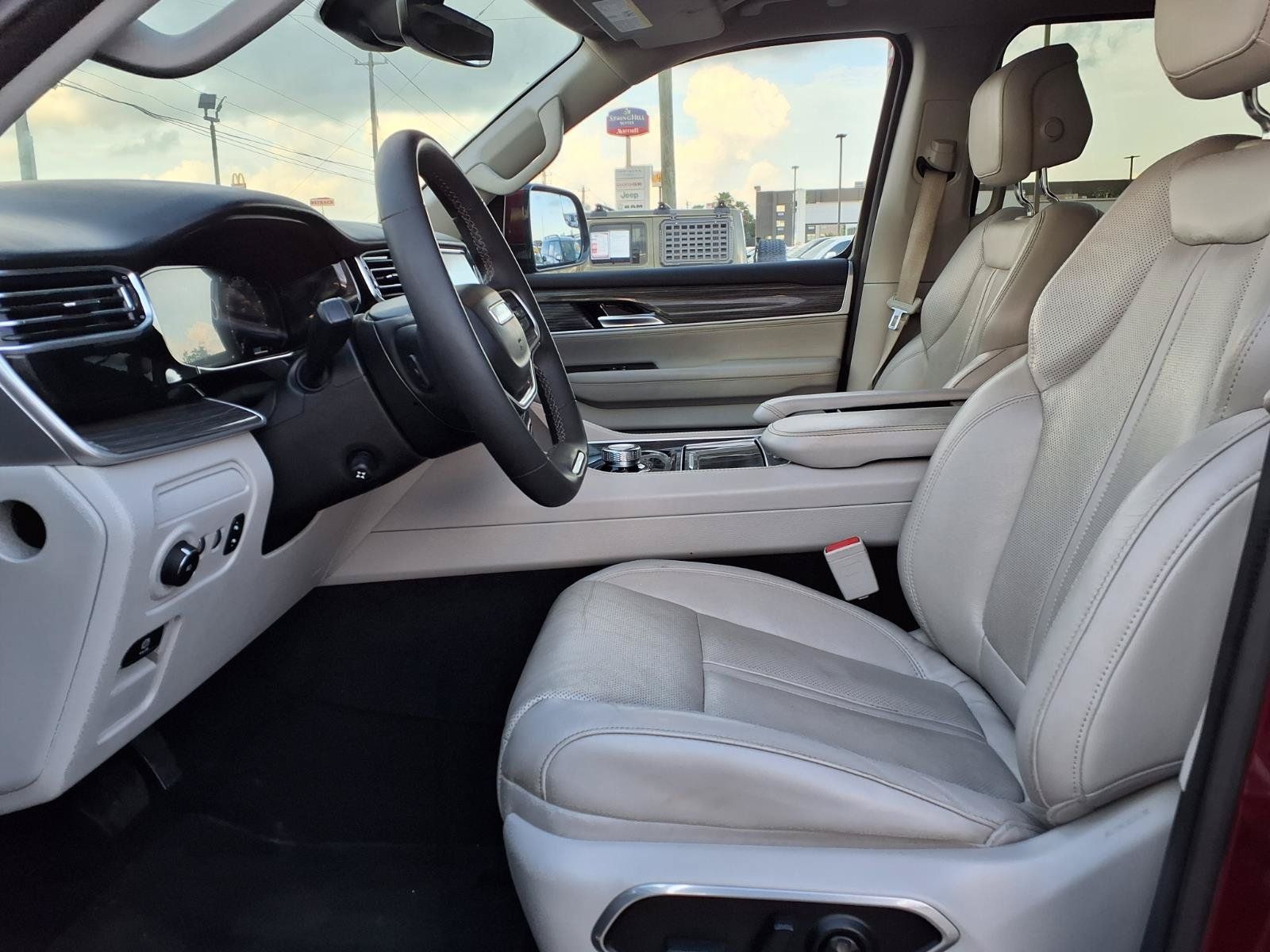 2022 Jeep Wagoneer Series III Red at Bayshore Chrysler Jeep Dodge Ram