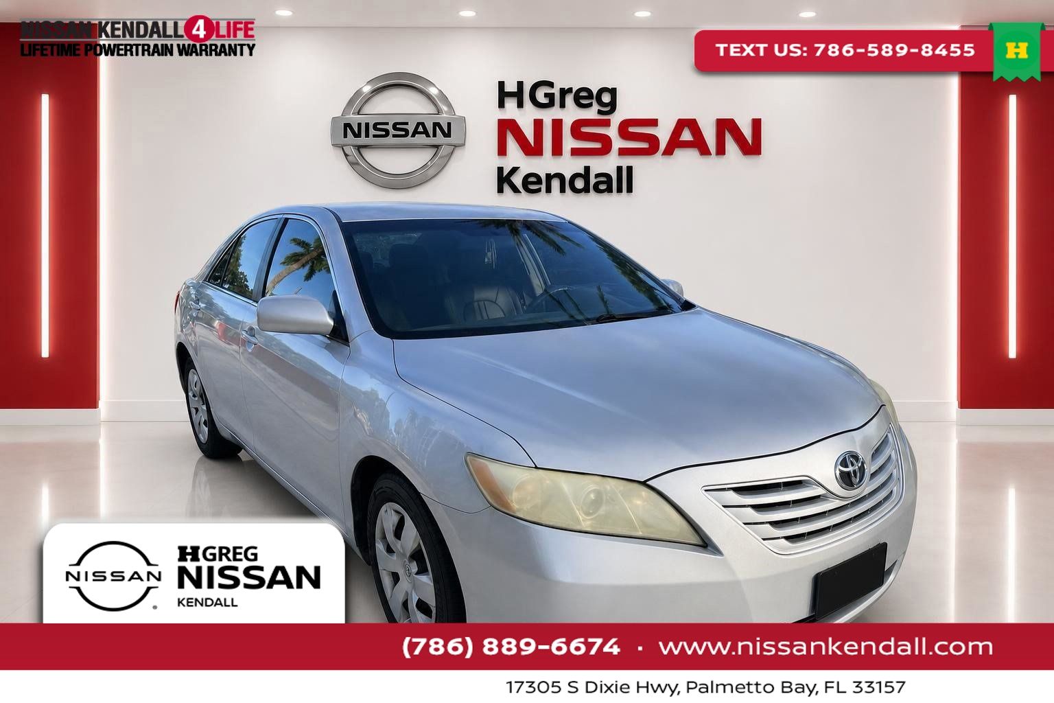 Titanium Metallic 2007 Toyota Camry Sedan Front-Wheel Drive 5-Speed Automatic Overdrive