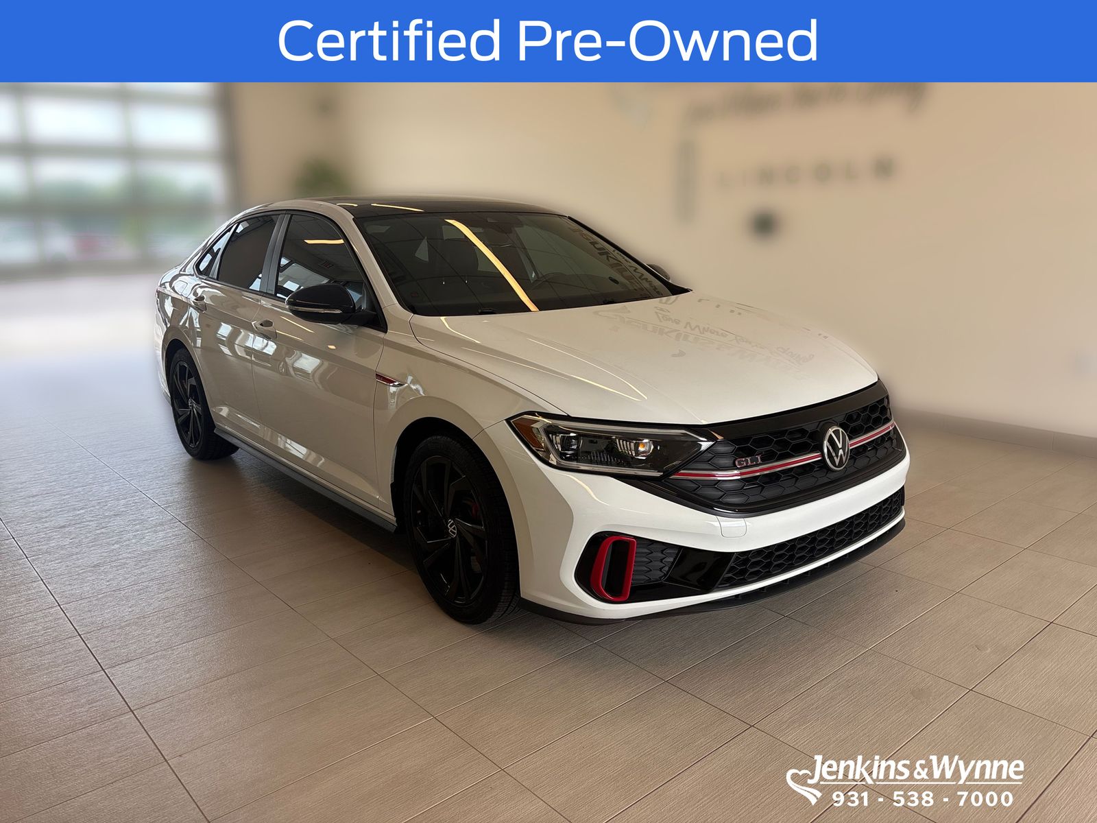 Pure White 2023 Volkswagen Jetta GLI Sedan Front-Wheel Drive 6-Speed Manual
