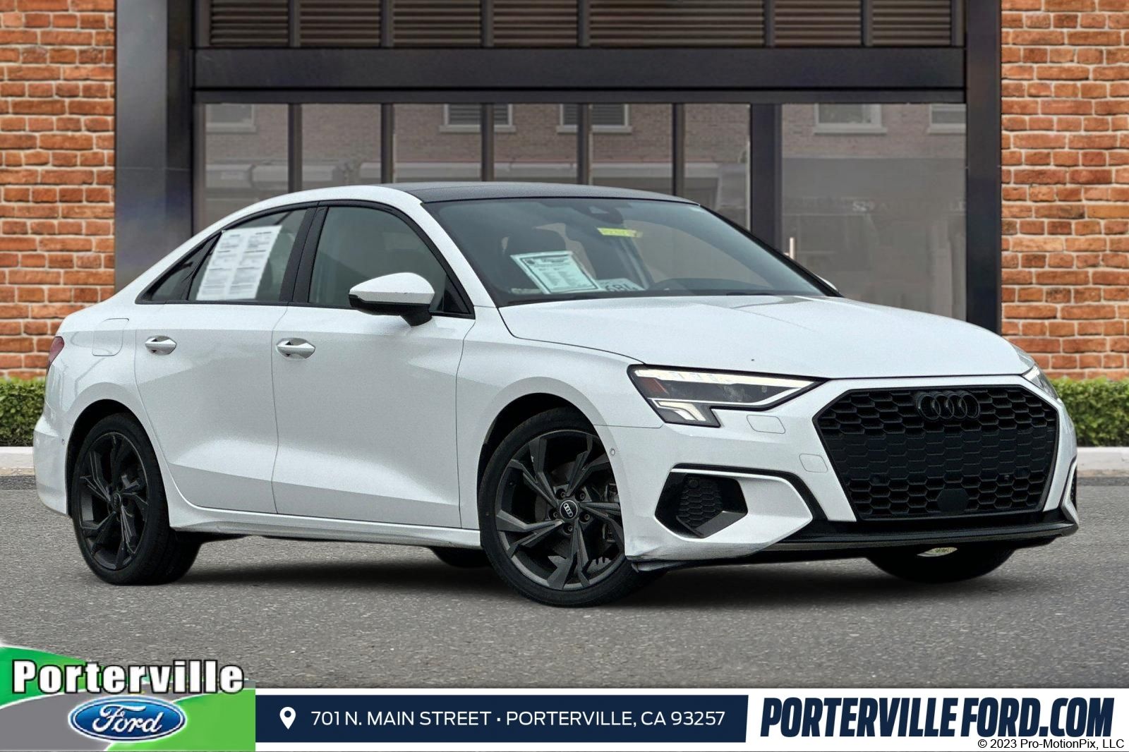 Ibis White 2022 Audi A3 40 TFSI Premium Plus FWD Sedan Front-Wheel Drive 7-Speed Automatic