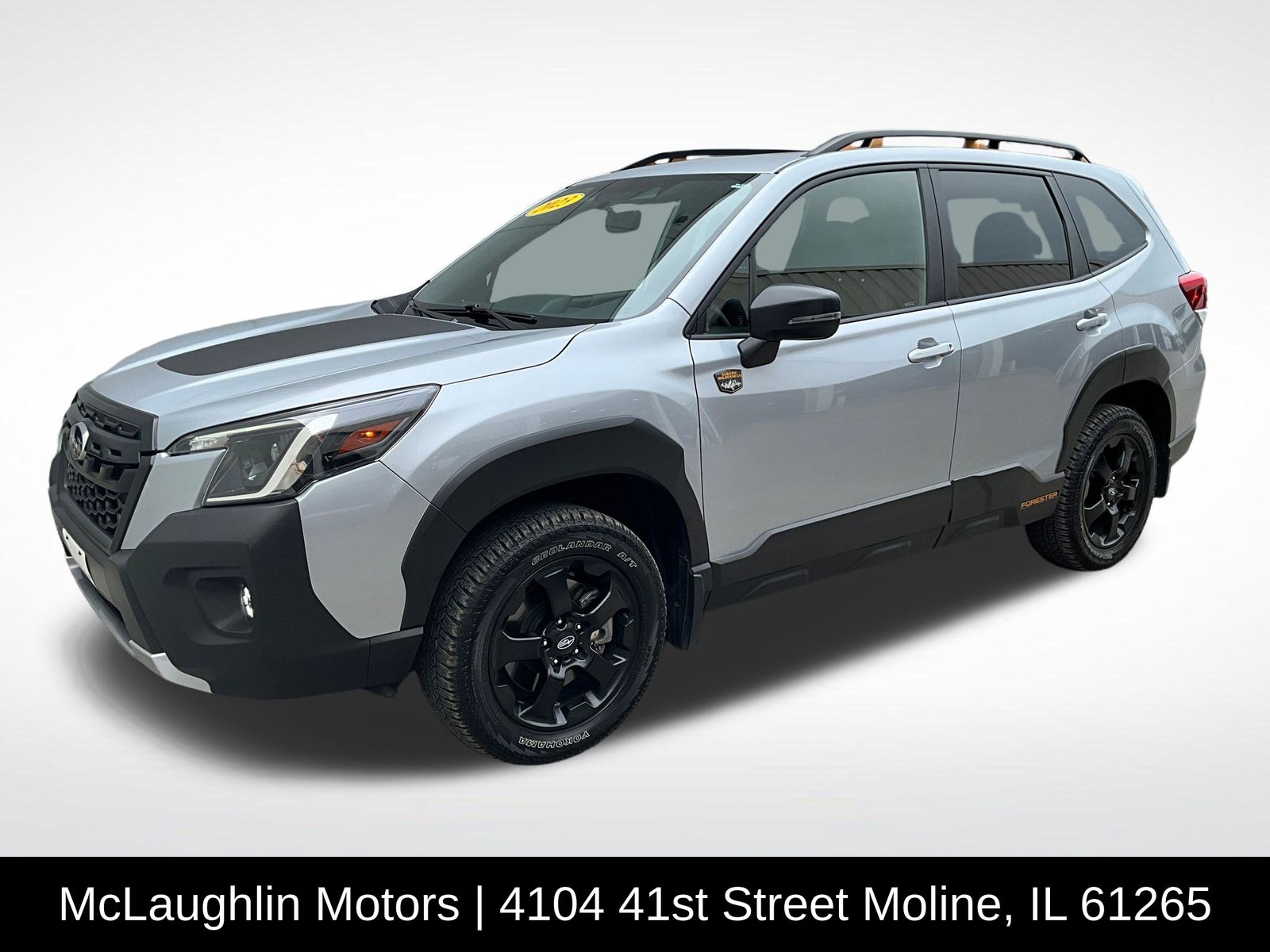 Ice Silver Metallic 2023 Subaru Forester SUV / Crossover All-Wheel Drive Continuously Variable Transmission