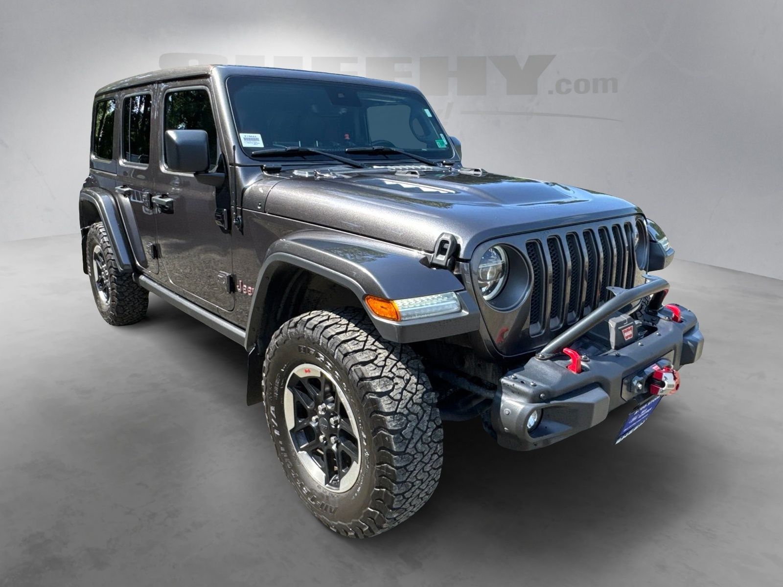 Used 2020 Granite Crystal Clearcoat Metallic Jeep Unlimited Rubicon image 2