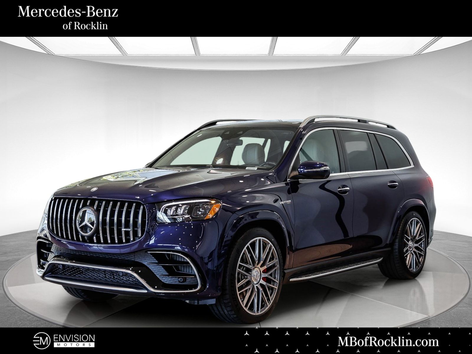 MANUFAKTUR Mystic Blue Metallic 2026 Mercedes-Benz GLS AMG GLS 63 4MATIC SUV / Crossover All-Wheel Drive 9-Speed Automatic
