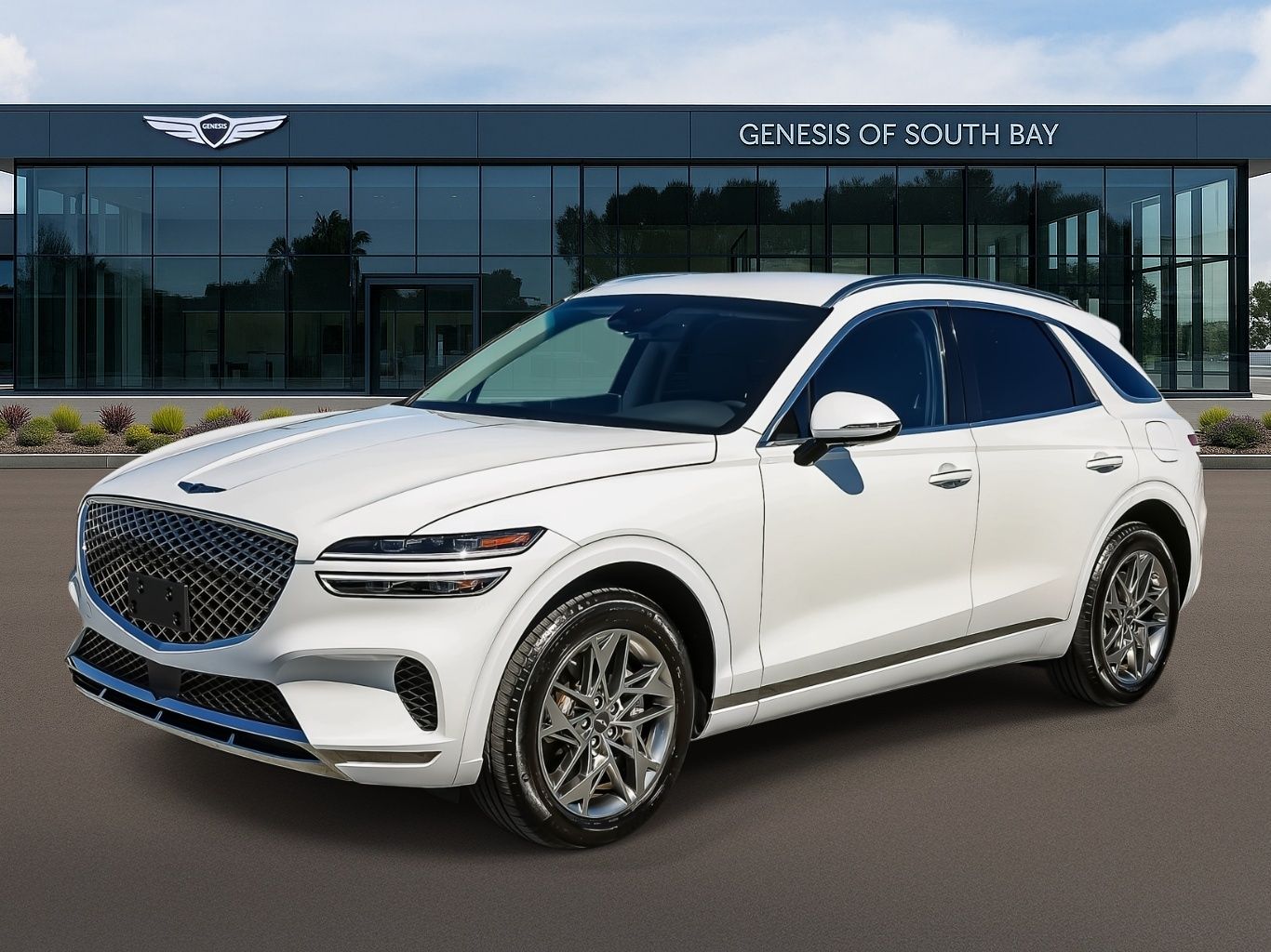 Uyuni White 2025 Genesis GV70 SUV / Crossover All-Wheel Drive 8-Speed Automatic
