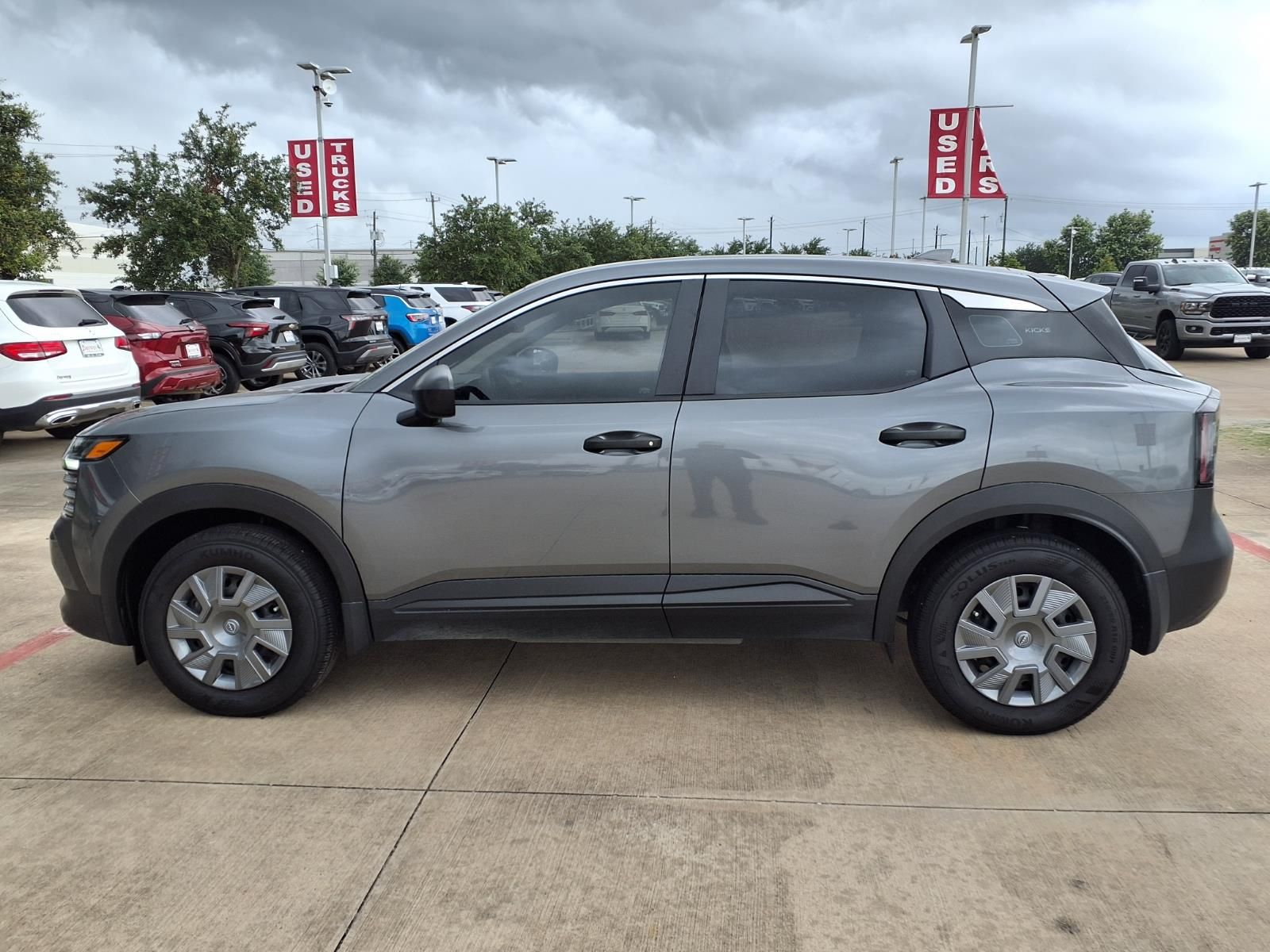 2025 Nissan Kicks S Gray at South Houston Nissan