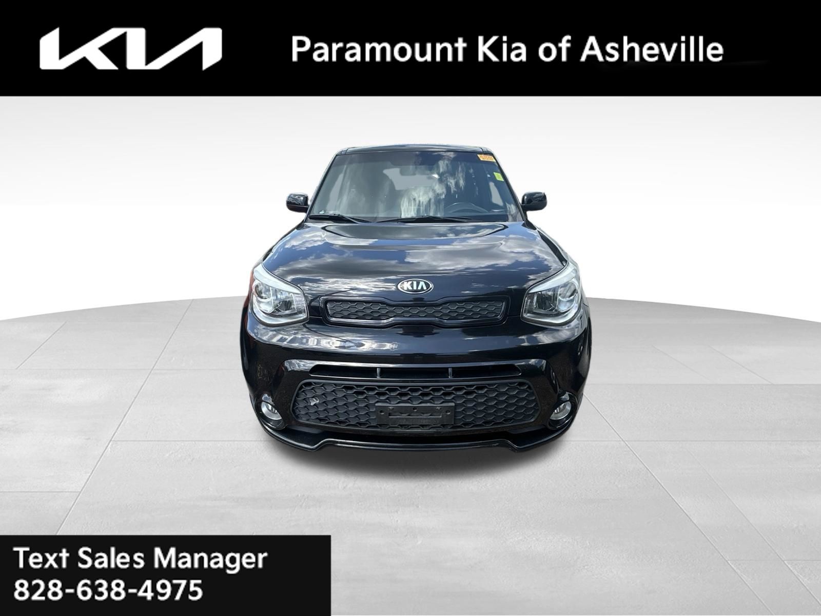 Shadow Black 2016 Kia Soul Wagon Front-Wheel Drive 6-Speed Automatic