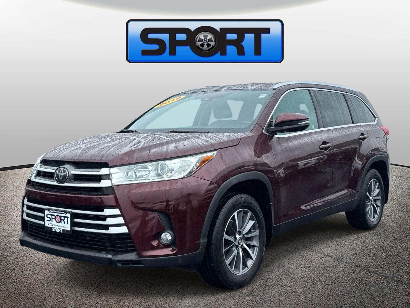 Ooh La La Rouge Mica 2019 Toyota Highlander SUV / Crossover All-Wheel Drive 8-Speed Automatic