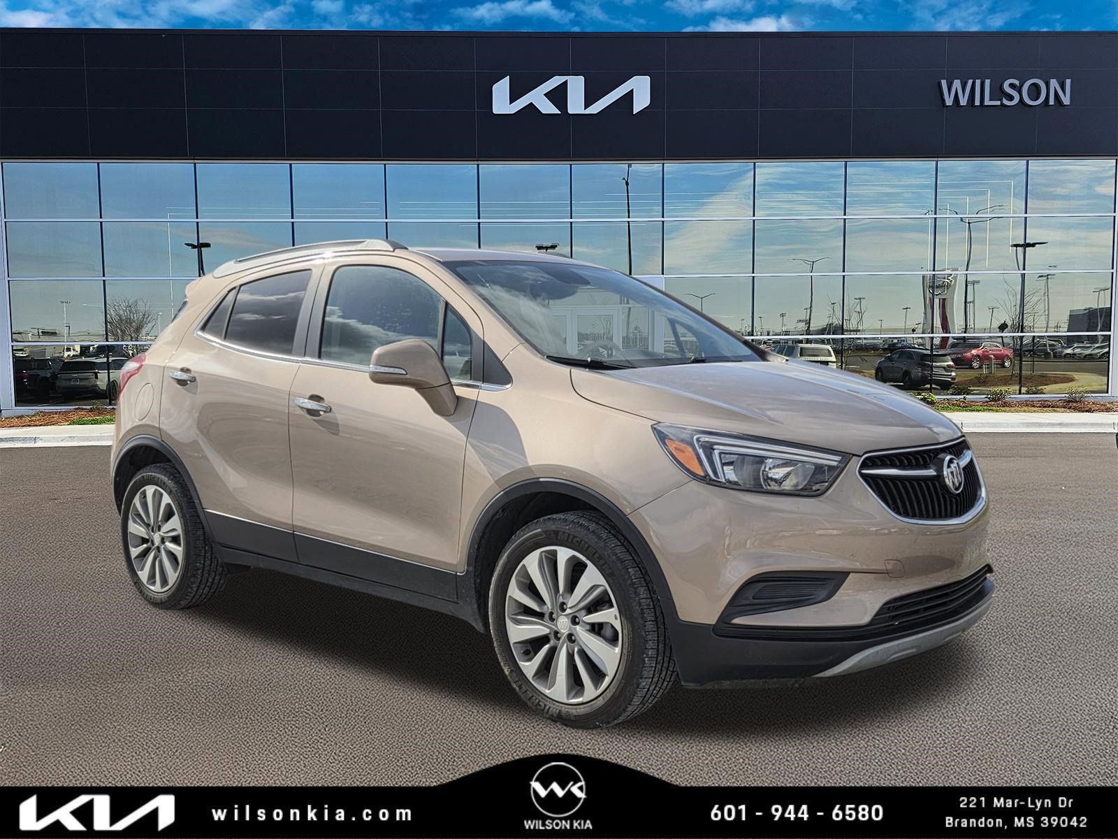 Coppertino Metallic 2019 Buick Encore Preferred FWD SUV / Crossover Front-Wheel Drive 6-Speed Automatic Overdrive