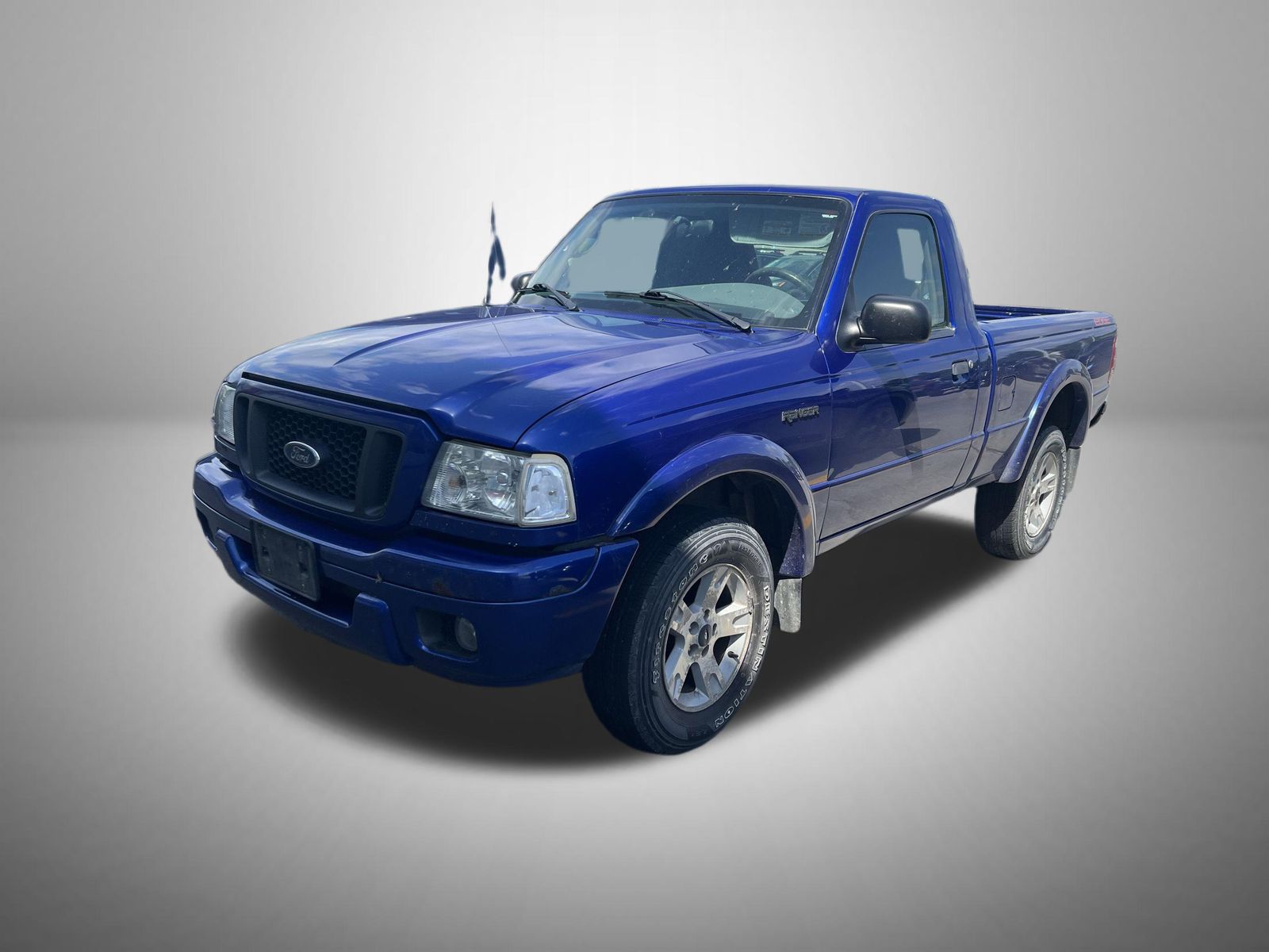 Blue 2005 Ford Ranger 2 Dr XL Standard Cab SB Pickup Truck Rear-Wheel Drive 5-Speed Automatic