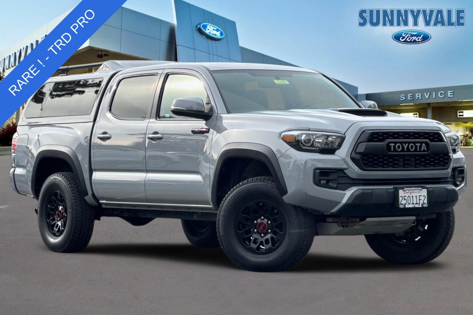 Cement 2017 Toyota Tacoma TRD Pro V6 Double Cab 4WD Pickup Truck Four-Wheel Drive 6-Speed Automatic