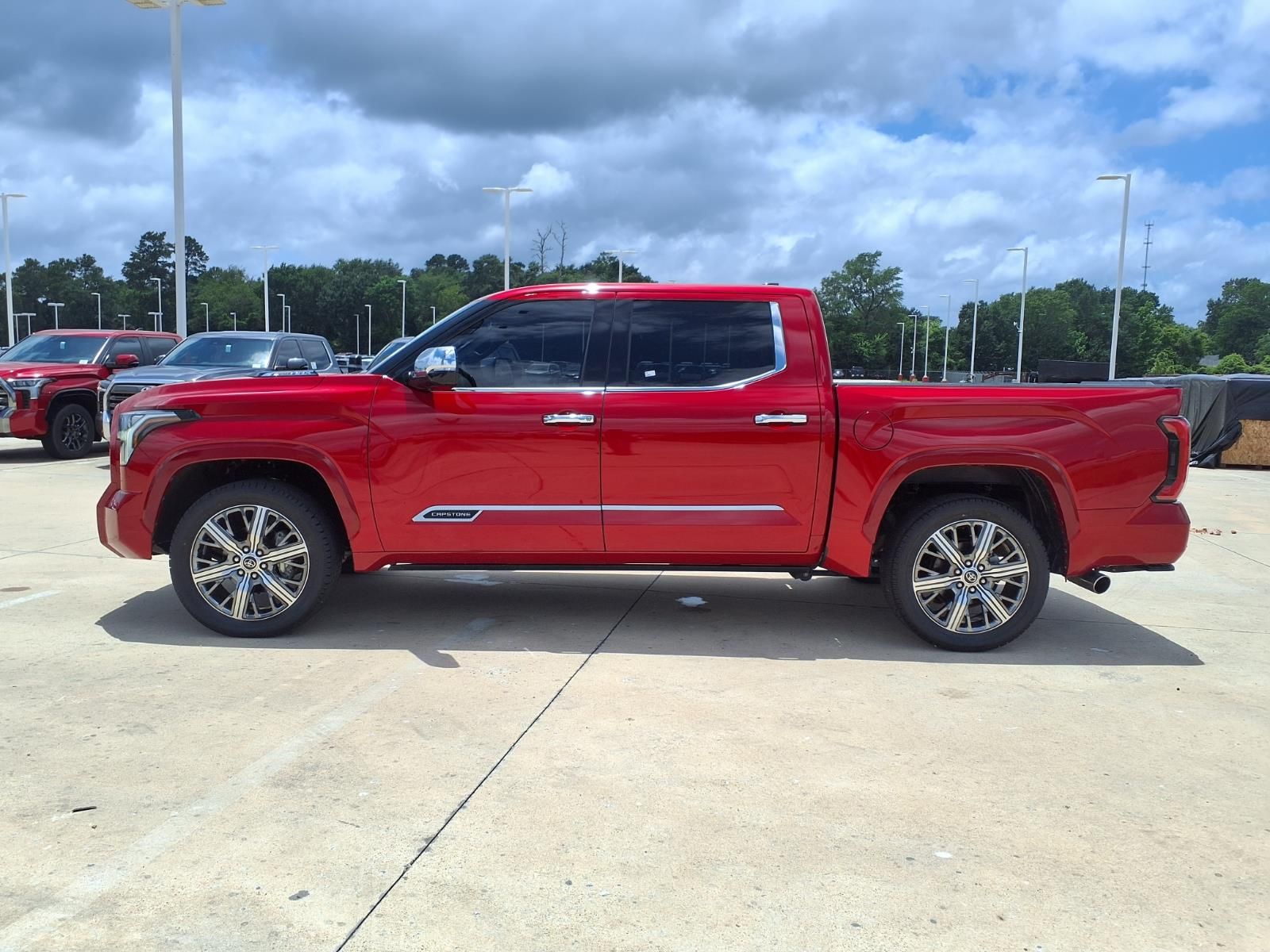 2023 Toyota Tundra Hybrid Capstone Red at Don McGill Toyota