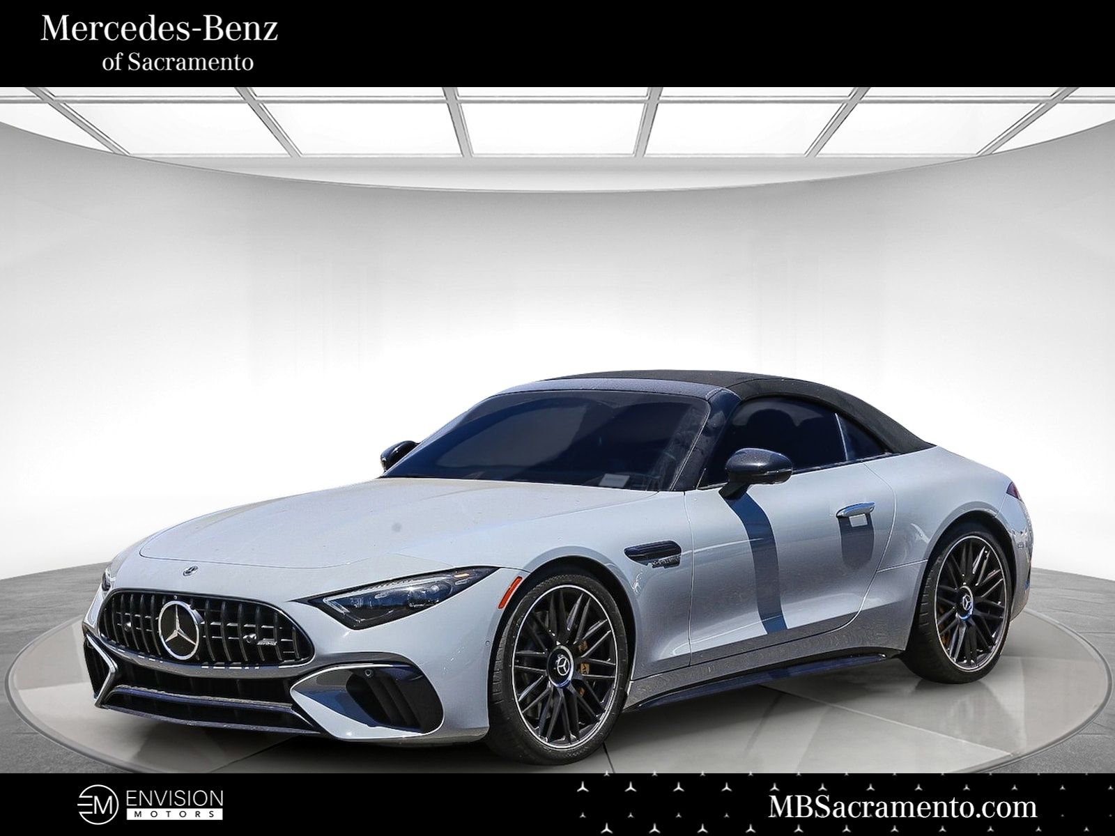 MANUFAKTUR Alpine Gray 2022 Mercedes-Benz SL-Class Convertible All-Wheel Drive 9-Speed Automatic