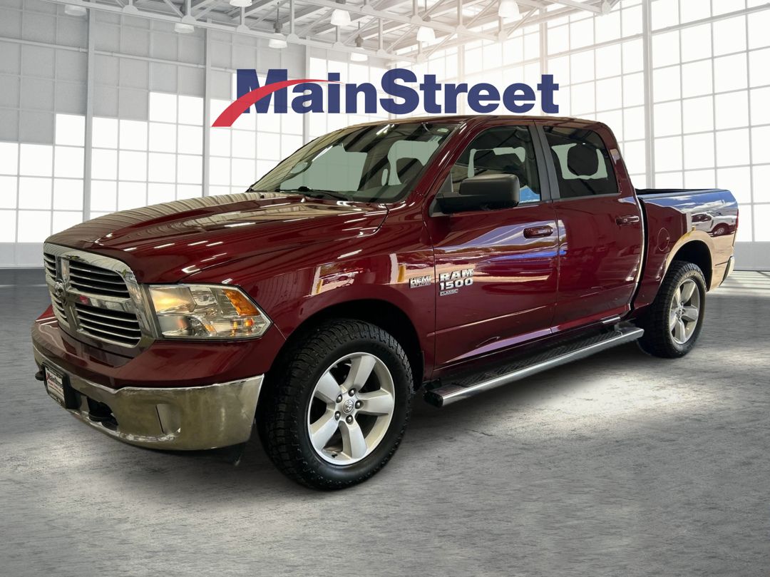 Red Pearl 2019 RAM 1500 Classic SLT Crew Cab 4WD Pickup Truck Four-Wheel Drive 8-Speed Automatic