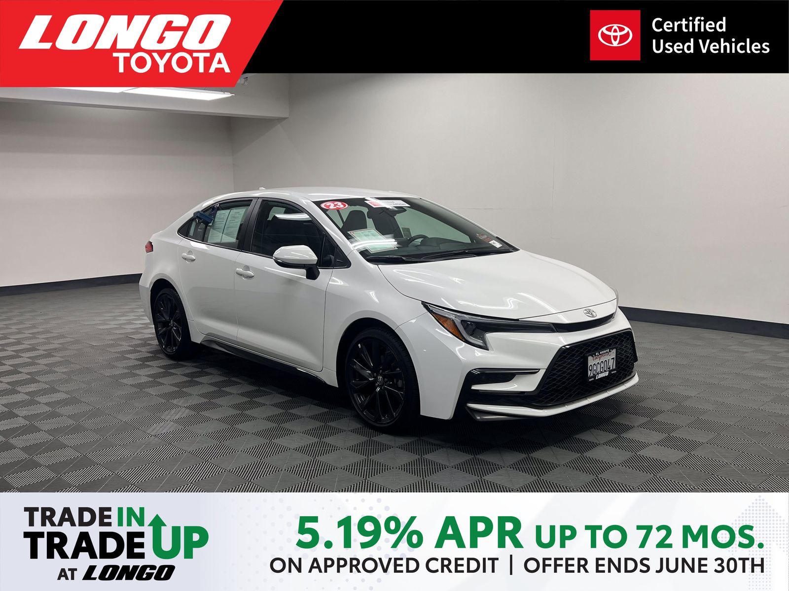 used 2023 Toyota Corolla car, priced at $21,788