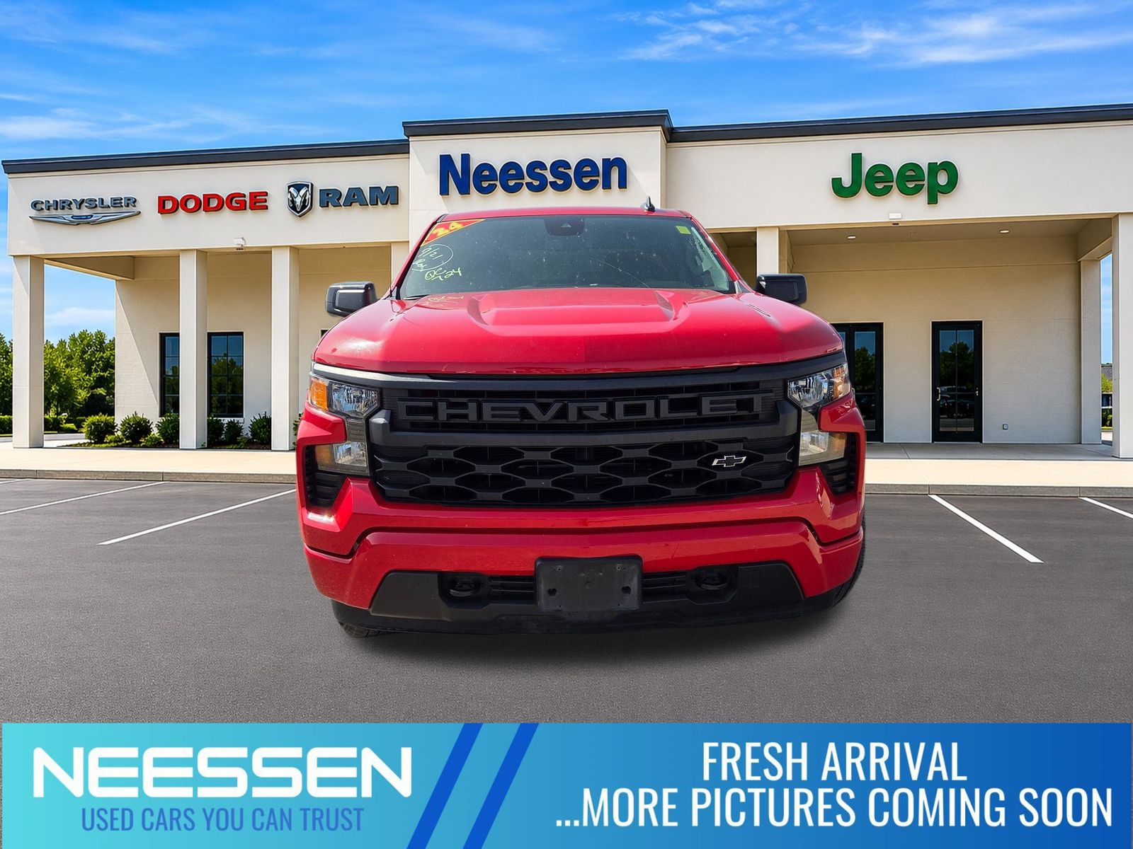 Red 2024 Chevrolet Silverado 1500 Pickup Truck 4X2 8-Speed Automatic
