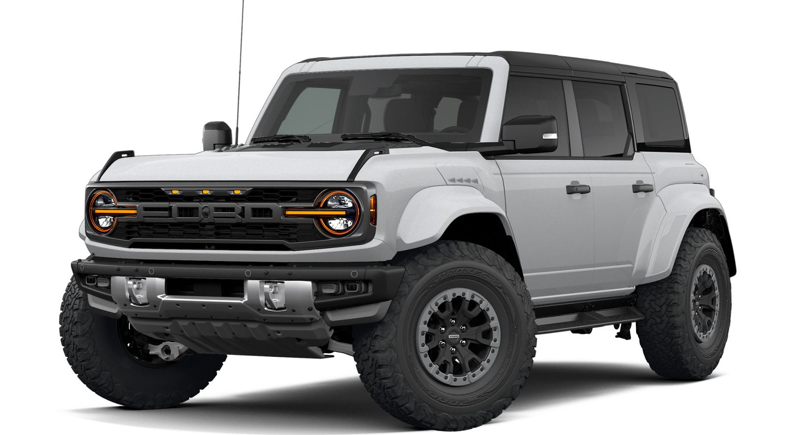 Avalanche Gray 2026 Ford Bronco Raptor SUV / Crossover Four-Wheel Drive Automatic