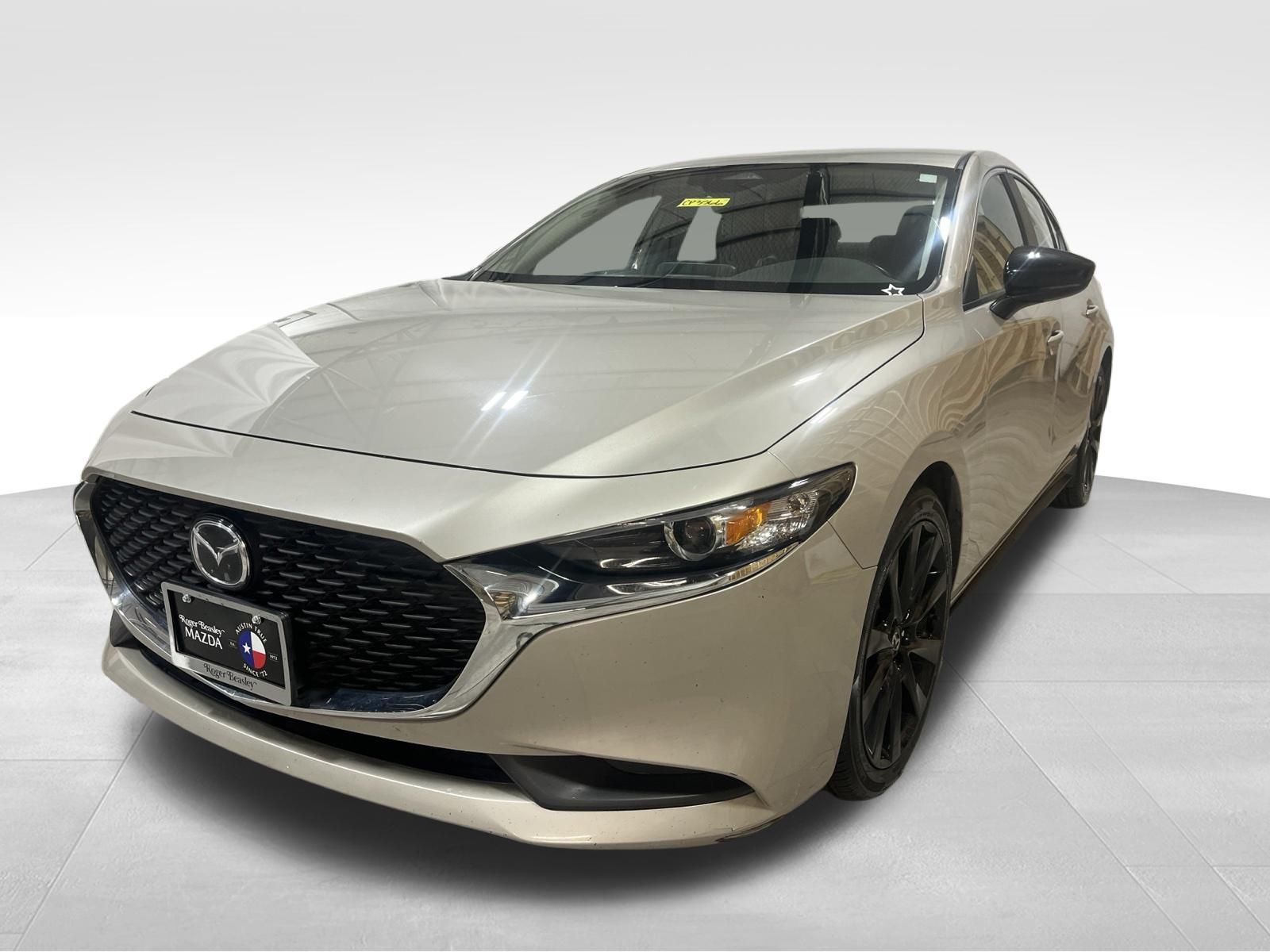 Gray (Platinum Quartz Metallic) 2024 Mazda MAZDA3 Sedan Front-Wheel Drive 6-Speed Automatic
