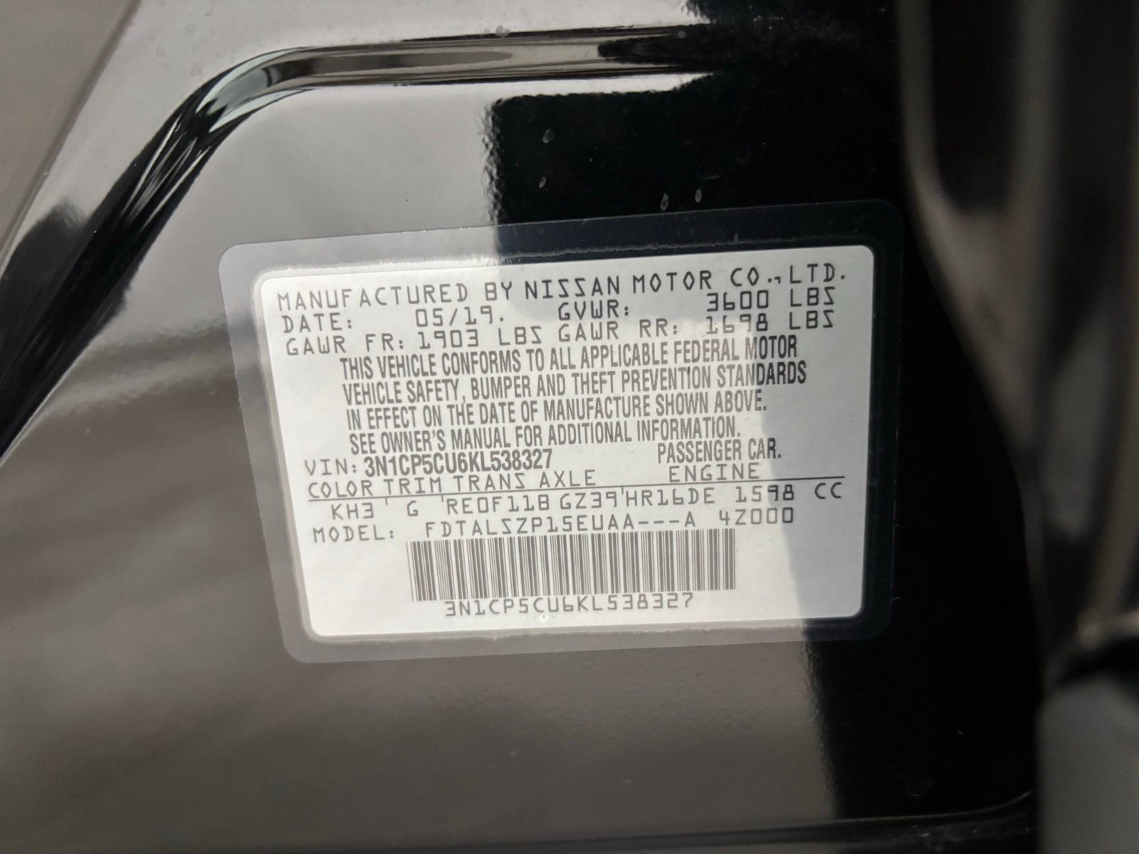 Used Car 2019 Nissan Kicks  Sv For Sale Under $15,000 In Austin, Texas