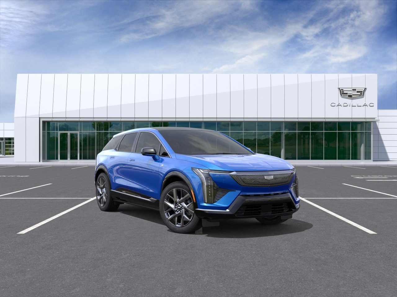 Coastal Blue Metallic 2026 Cadillac OPTIQ SUV / Crossover Rear-Wheel Drive 1-Speed Automatic